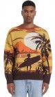 Men's Casual  Cotton Knit Sweater Loose Crew Neck Knitwear Winter Fashion Pullover Knitted Sweater