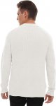 Men's Long-Sleeve Cardigan Sweater Soft Cable Knit Sweater for Men